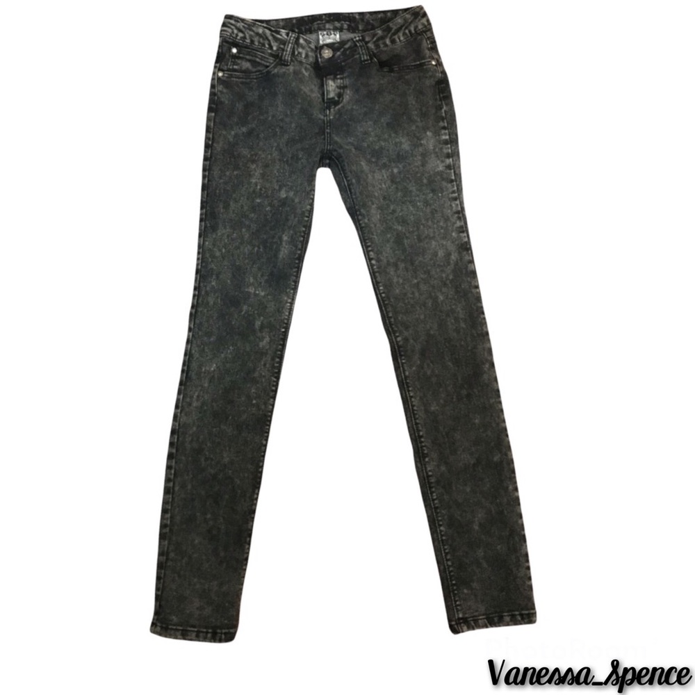 Sweet Jeans Low- Mid Rise Skinny Acid Wash Jeans